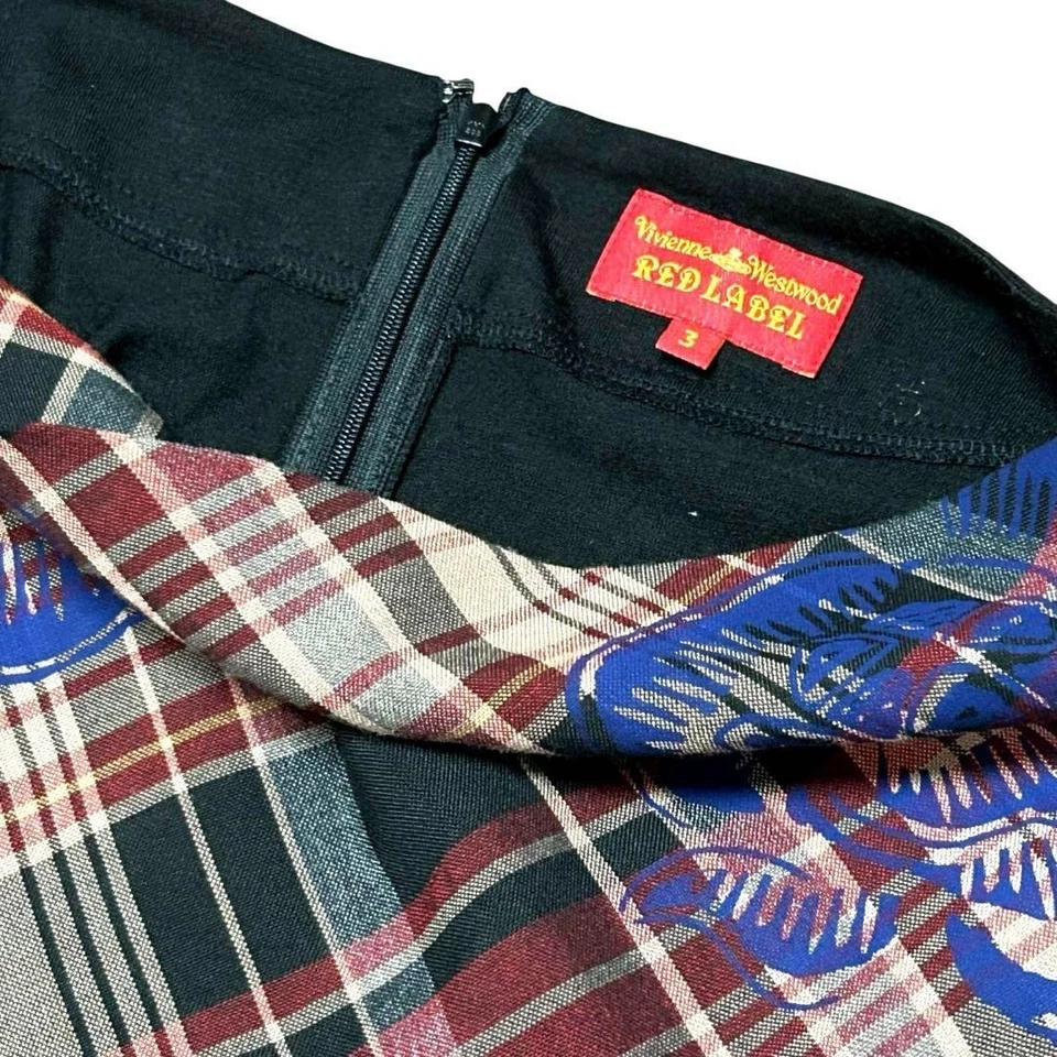 Vestido Vivienne Westwood Negro Talla 3 Poliéster Lana Rayón de Japón Usado Foto 3 de 4