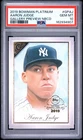 2019 BOWMAN PLATINUM GALLERY NATIONAL BASEBALL CARD DAY AARON JUDGE PSA 10