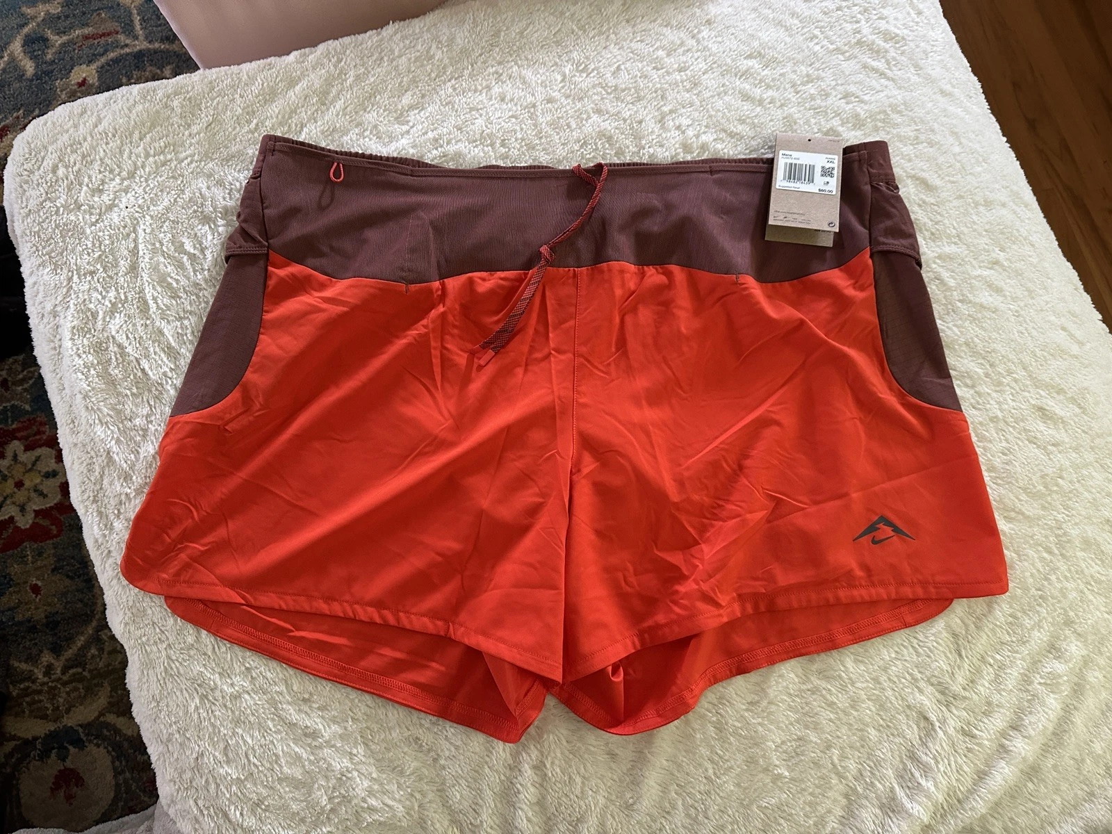 Nike Trail Men’s XXL Second Sunrise 5" Brief-Lined Running Shorts HJ3572-633 NWT