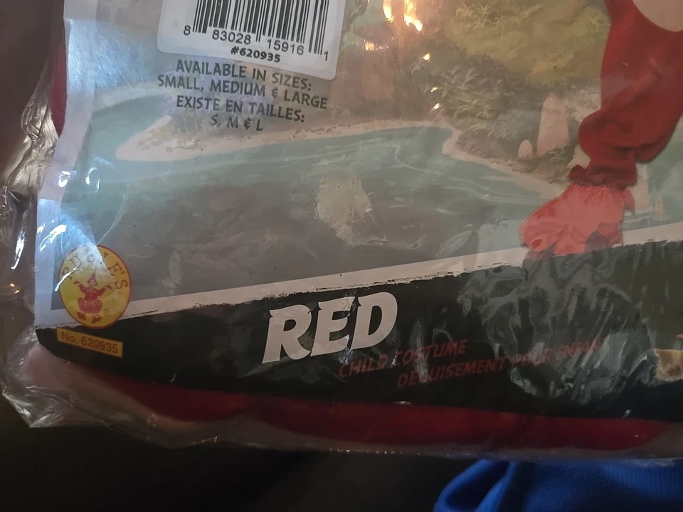 РУБИНЫ Angry Birds красный костюм с капюшоном комбинезон детей взрослых большой 12-14 2016 редкая - Изображение 3 из 4