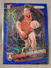 TE-HINA PAOPPAO 2025 WNBA Panini Prizm Blue Velocity #61 ATLANTA DREAM Mint RC