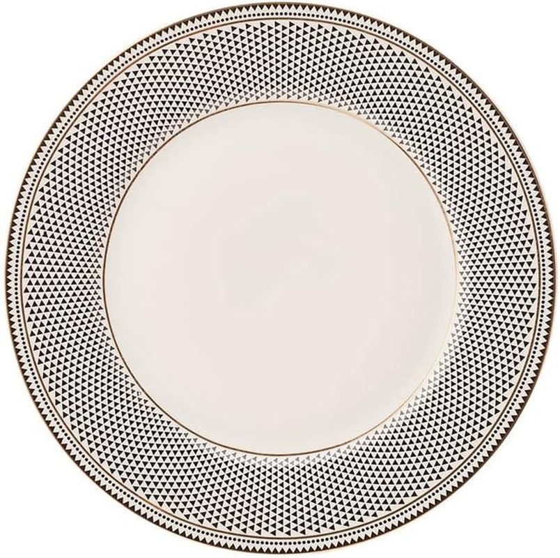 Globe 24-Piece Dinnerware Set for 6 - Chic Porcelain Plates & Bowls