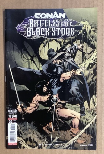 Conan: La Batalla de la Piedra Negra #0–4 ~ Serie Completa ~ 6 Titan Comics ~ Casi Nuevo - Imagen 7 de 15