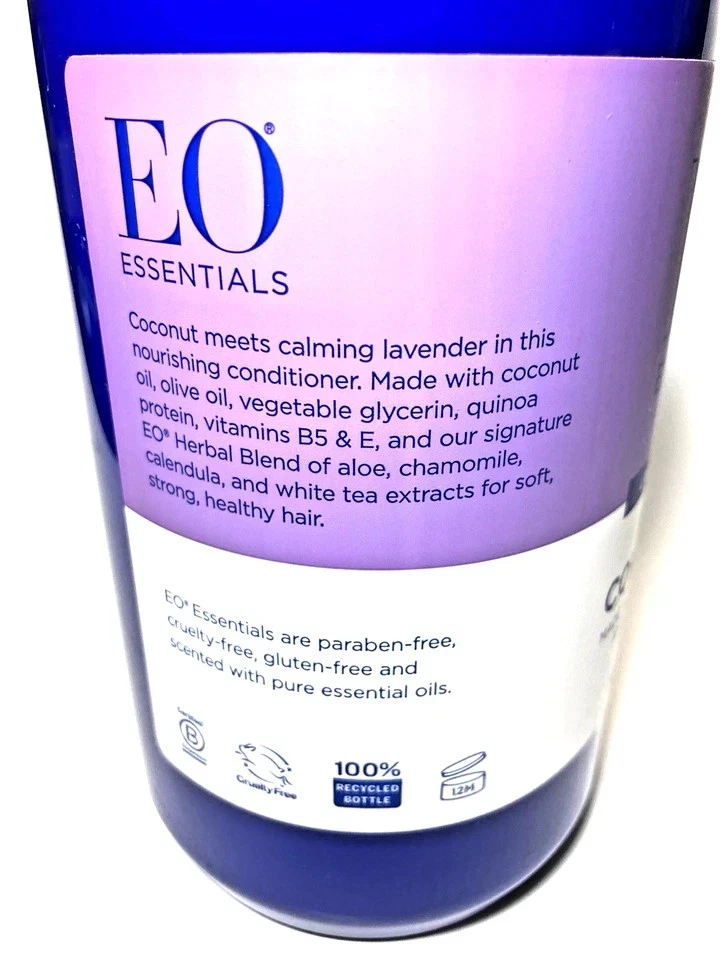 (Paquete de 2) Aceites Esenciales EO - Lavanda y Coco - ACONDICIONADOR - 32 oz Foto 3 de 3