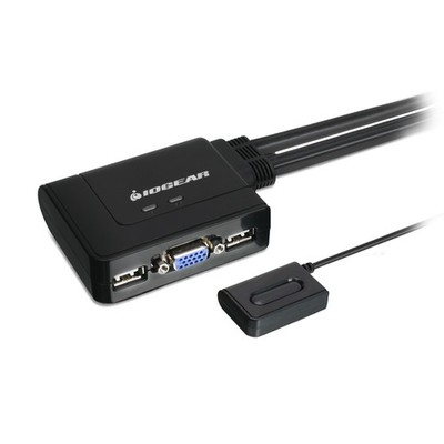 VGA KVM Switch 2 PC 1 Monitor USB VGA Switch 2048 x 1536 für Tastatur, Maus, ...