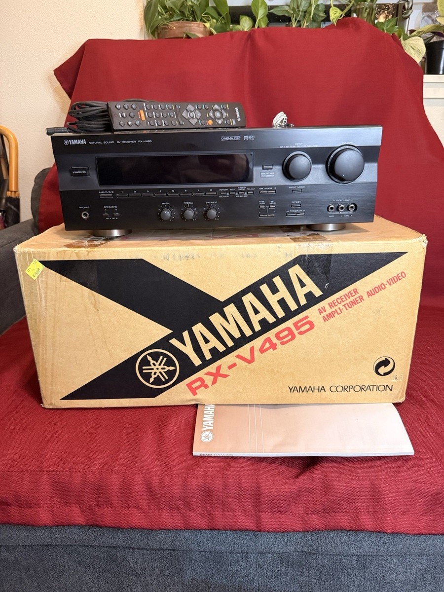 Yamaha RX-V495 Receiver 5.1 Surround HiFi Stereo Natural Sound