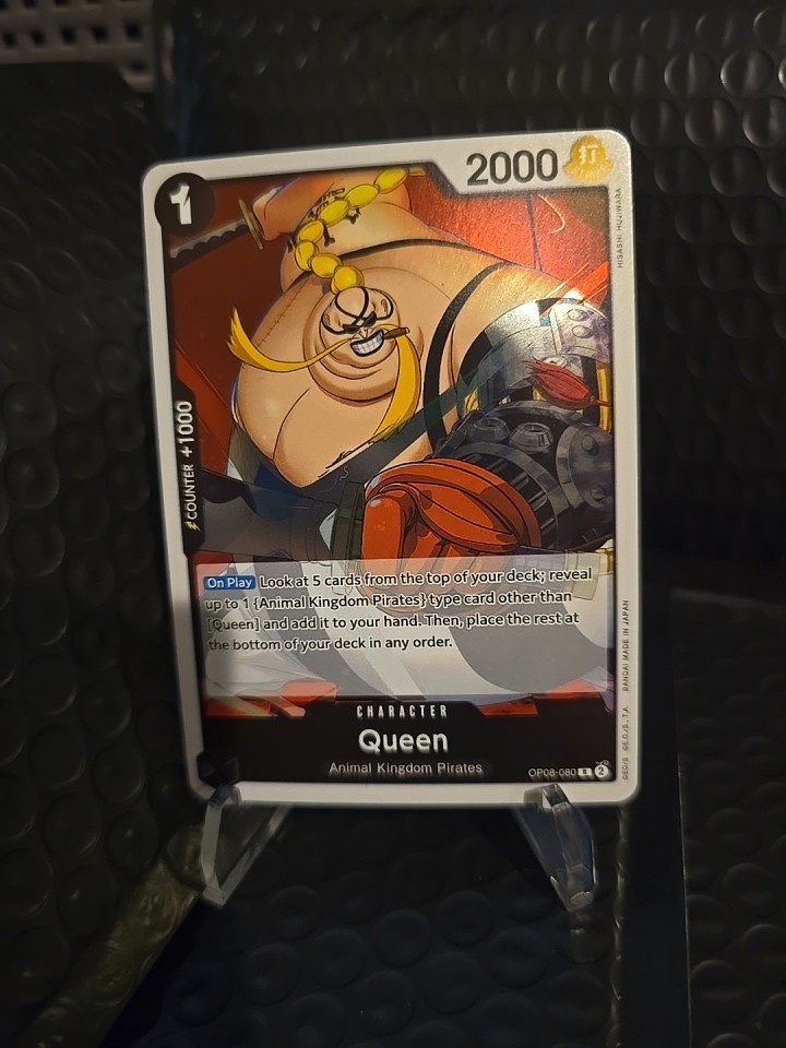 One Piece Queen (OP08-080/154) Two Legends NM FOIL