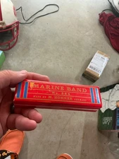 VTG Hohner 364/24 Marine Band Key of G 12-Hole Soloist Harmonica Made in Germany