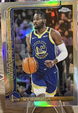 Topps Chrome 2025-26 Jonathan Kuminga #211 Golden State Warriors Base Set