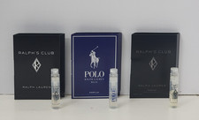 Polo Blue Parfum, Ralph's Club Parfum,  Eau de Parfum by RALPH LAUREN MEN VIALS