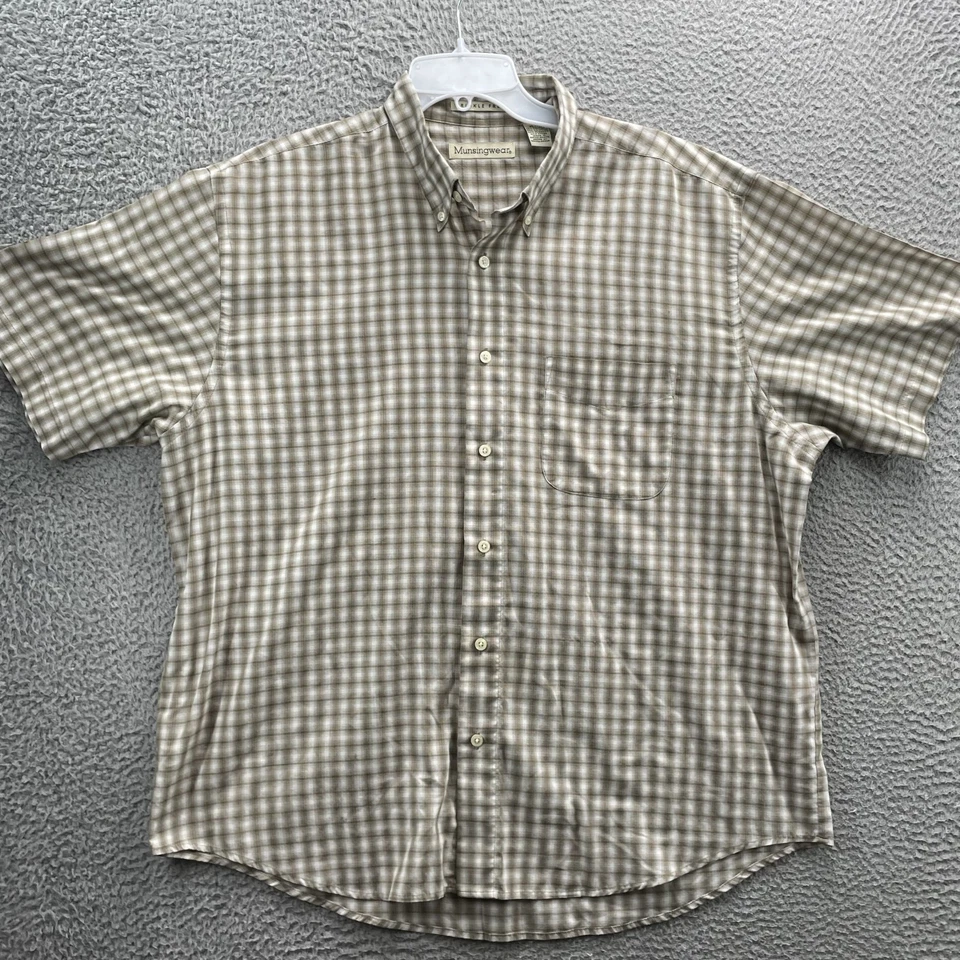 Musingwear 共识衬衫 2 件装男式 XL/XXL 运动商务休闲户外 90 年代 — 第 3/4 张图片