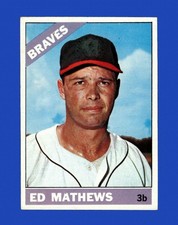 1966 Topps Set-Break #200 Eddie Mathews EX-EXMINT *GMCARDS*