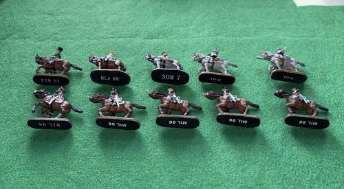 DEL PRADO Relive Waterloo Job Lot Of 10 Mounted Troops 28mm - Picture 11 of 11