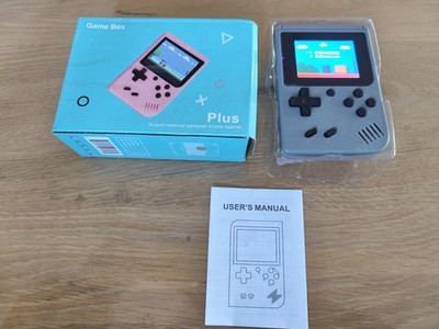 Game Box Plus, grau/schwarz