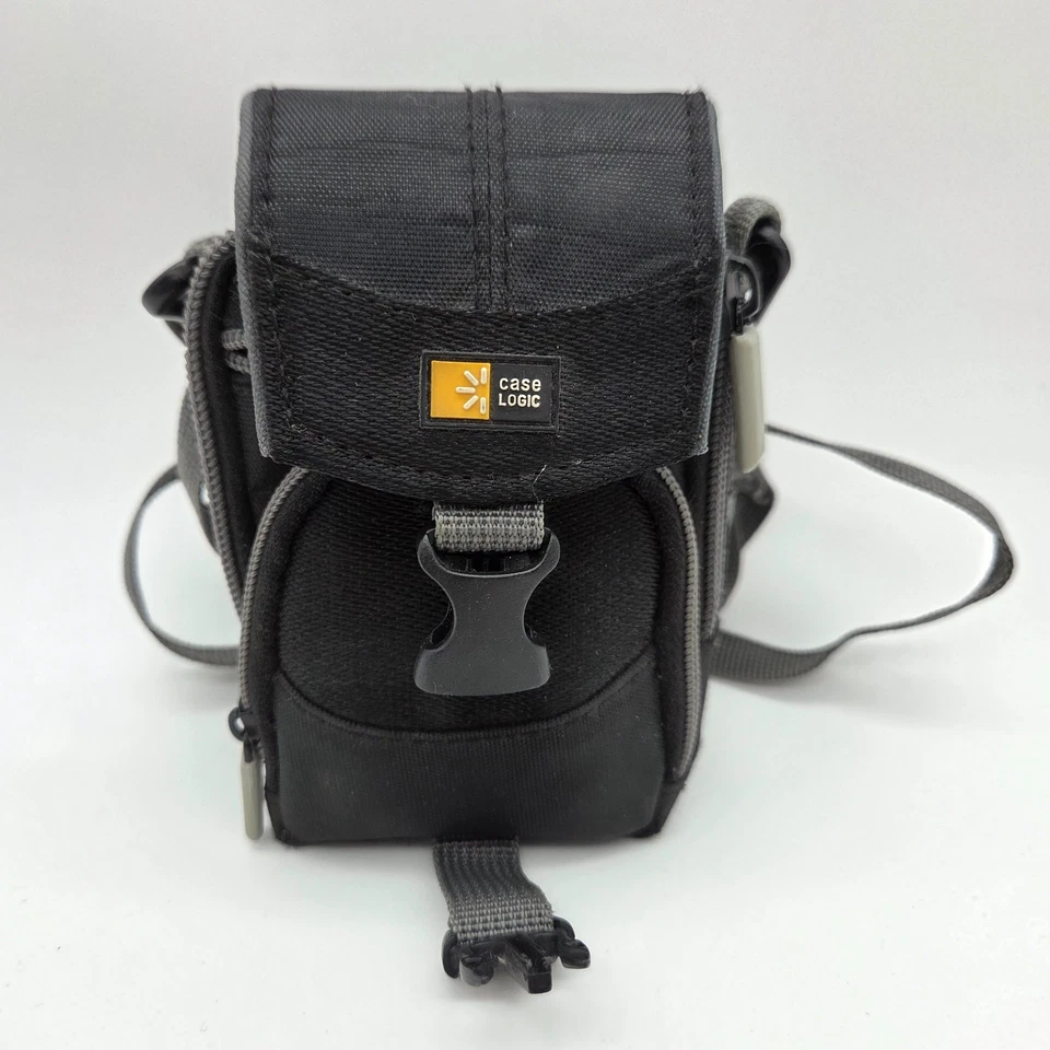 Case Logic Compact Camera Bag – Black & Grey Padded Shoulder/Carry Case - Image 2 of 4