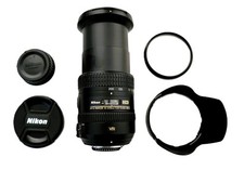Nikon AF-S NIKKOR 18 200mm f3.5 5.6G VR II DX Zoom Lens w/ Caps, Hood B W Filter