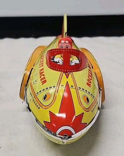 Juguete de hojalata de fricción Rocket Racer de colección en caja serie Schylling Collector - Imagen 2 de 11