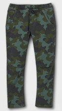 Cat  Jack Boys' Super Stretch Pull-On Jogger Pants - Camo Green - Size 18
