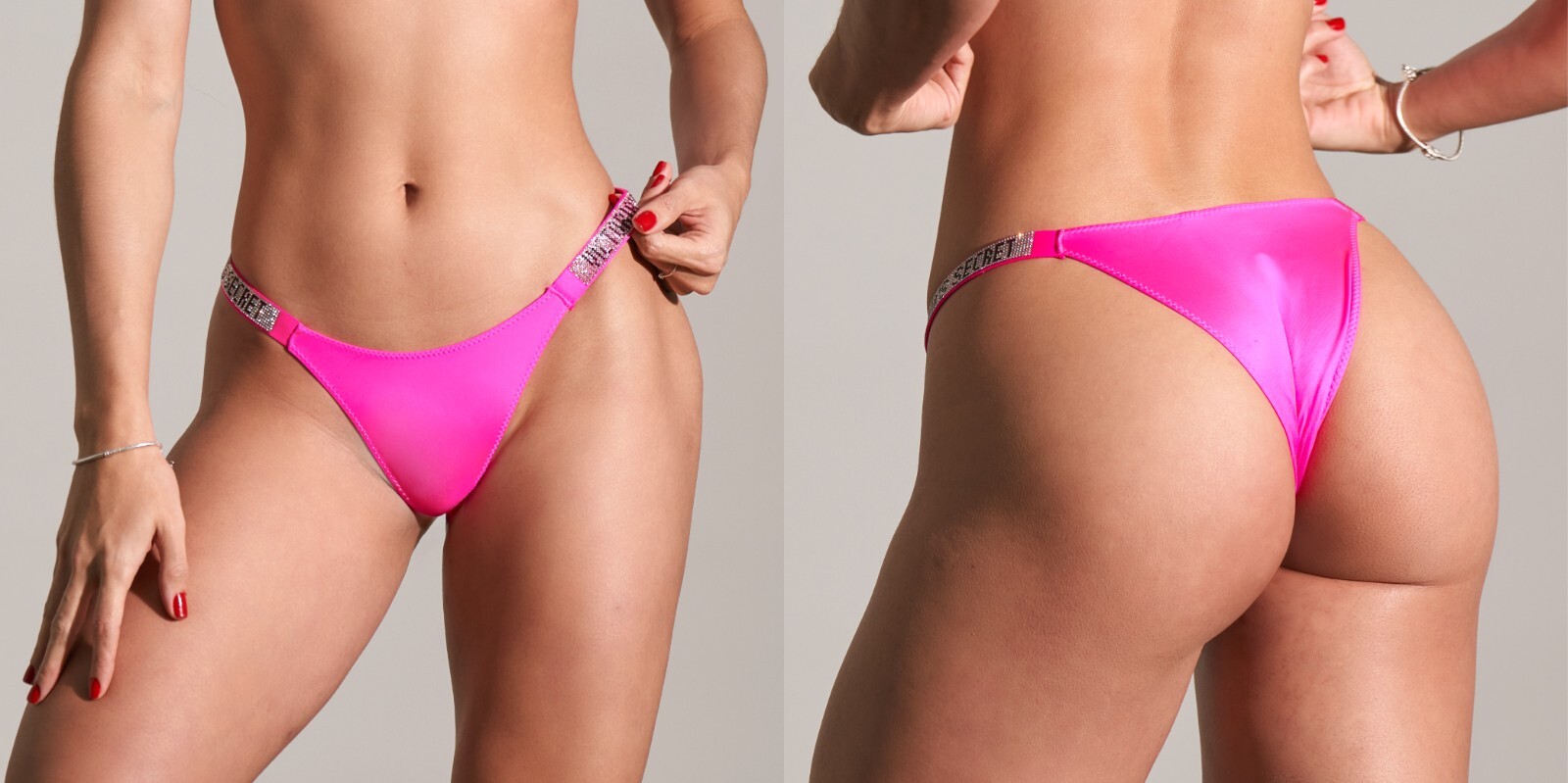 Victoria's Secret Shine Strap BREVE - FUCSIA FRENZY lencería BNWT