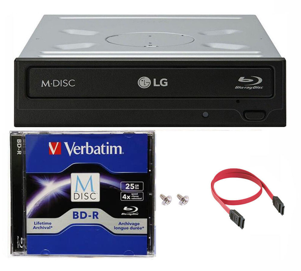 LG WH14NS40 14X Blu-ray burner CD DVD Writer Drive+FREE 1pk