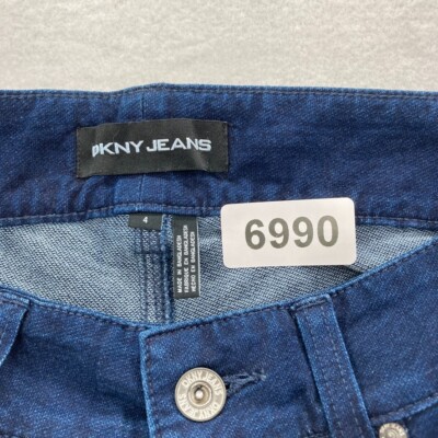 DKNY Jeans Women's 4 Dark Wash Blue Stretch Denim Skinny