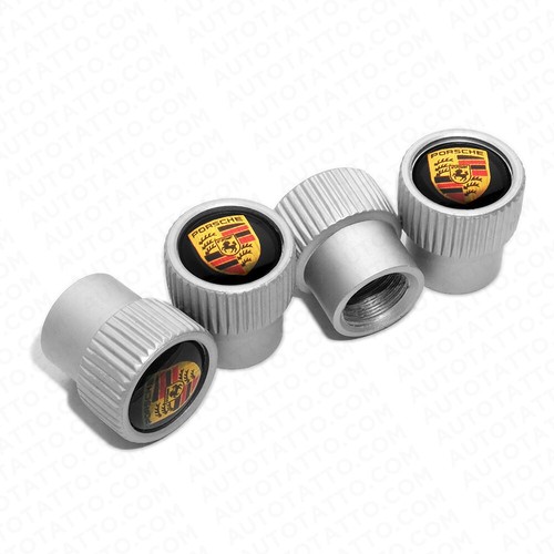 NEW Porsche Wheels Tire Air Valve Caps Stem Dust Cover Genuine-PNA 705 007 99 - Picture 10 of 16