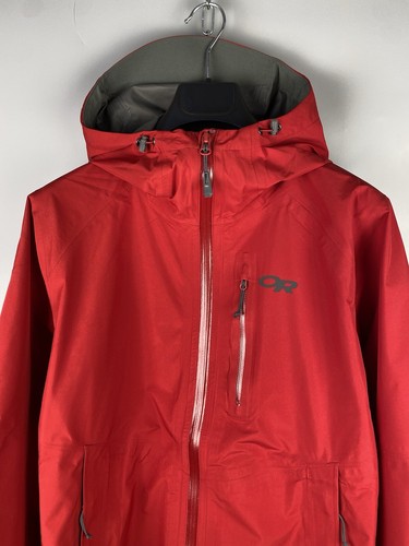 Outdoor Research Mens Foray Hiking Gore Tex Light Waterproof Jacket Coat Sz S M - Picture 3 of 24