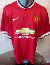 NWT Nike Manchester United 2014/2015 #4 Brunker jersey shirt (Size XL)