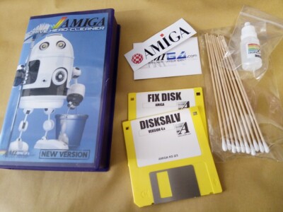 AMIGA Floppy Disk DRIVE HEAD CLEANER Kit - Low Cost Alternative * 2025 *