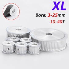 XL Timing Belt Pulley 10 - 40 Tooth Bore 3 - 25mm for 10mm Width CNC 3D Printer