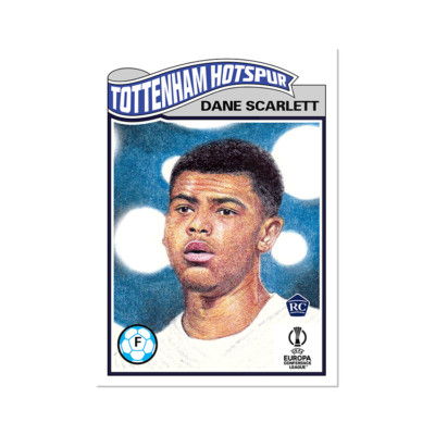 Topps UCL Living Set - Card 379 - Dane Scarlett - Tottenham Hotspur