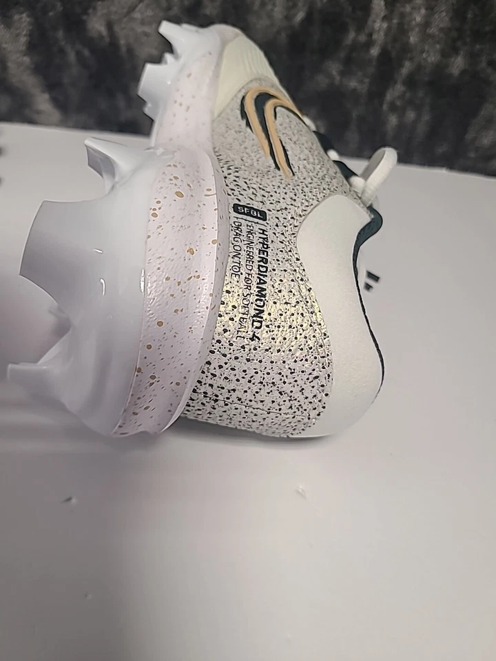 Women's 7.5 Nike Hyper Diamond 4 Pro MCS Softball Cleats DC8990-006 - Image 4 of 4