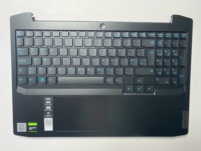Lenovo IdeaPad Gaming 3i 15IMH05 15ACH6 UK-Tastatur mit Hintergrundbeleuchtung - 1 Taste + Scharniere +