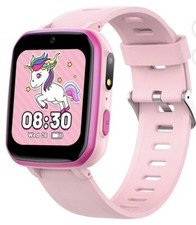 Kids Smart Watch,Multifunction Rechargeable Touch Screen Toddler Watch Gift Pink