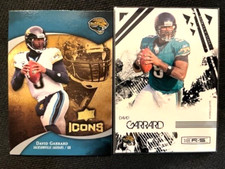 NFL - David Garrard 2009 Upper Deck ICONS & 2009 Donruss Rookies & Stars