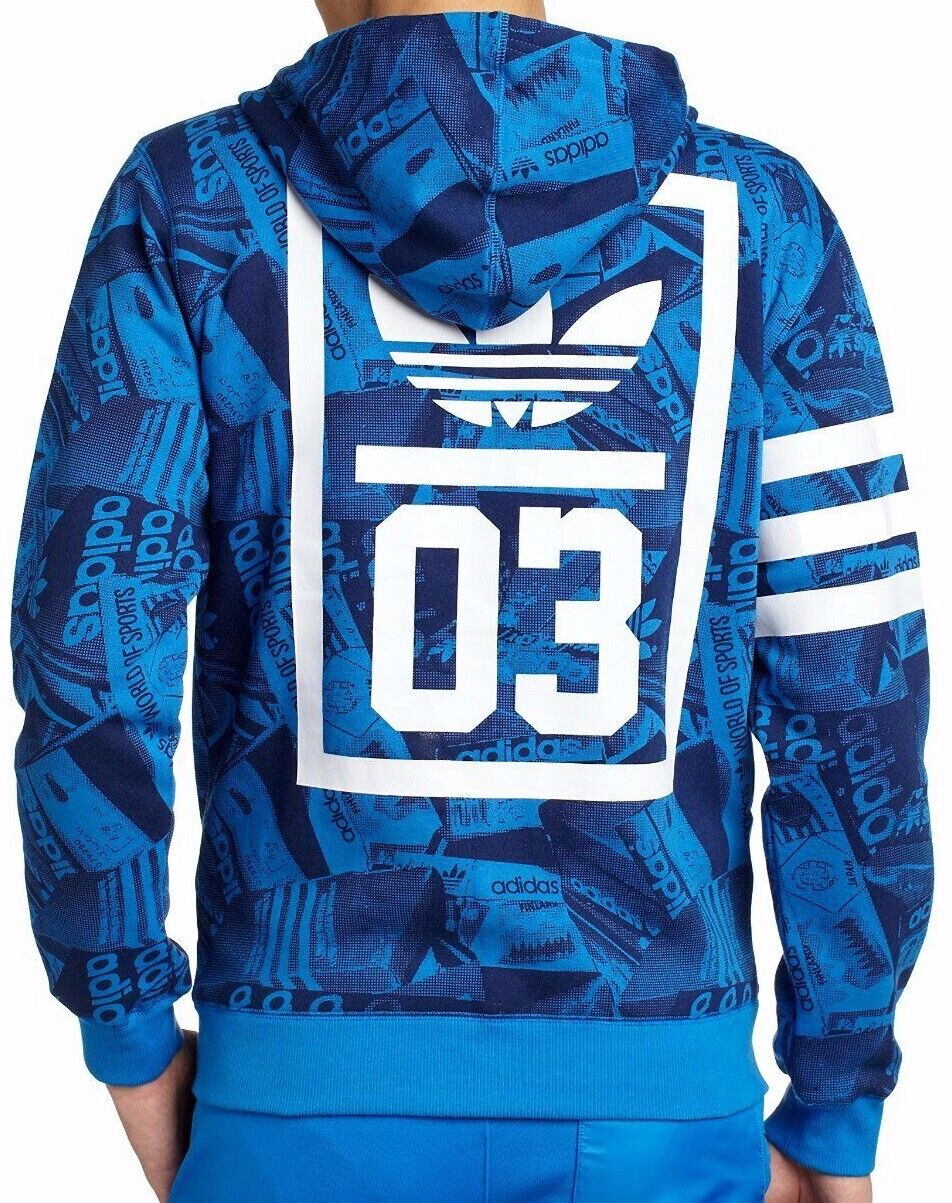 adidas originals blue jacket