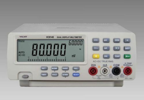 New-VICHY-VC8145-DMM-Digital-Bench-Top-Multimeter-Meter-PC