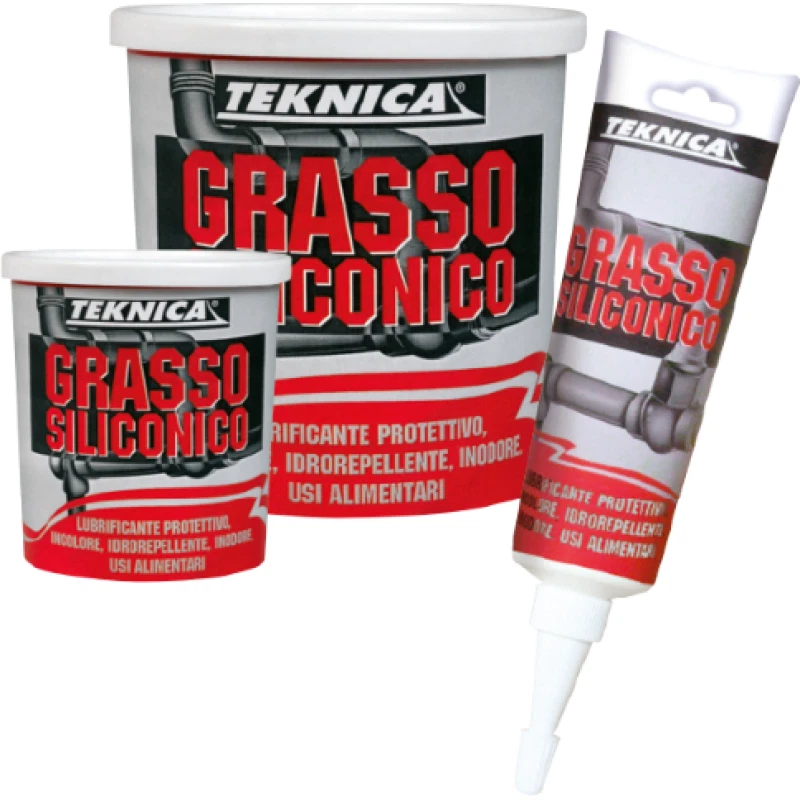 Grasso siliconico barattolo 125ml. - TEKNICA