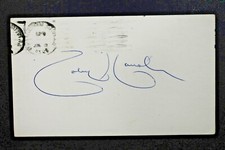 Toby Harrah Texas Rangers Signed 3x6 GPC 1974 Postcard Autographed 