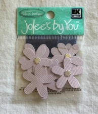 NEW Jolee’s By You Sticker Embellishments - Lavender Purple Vinca Flower 