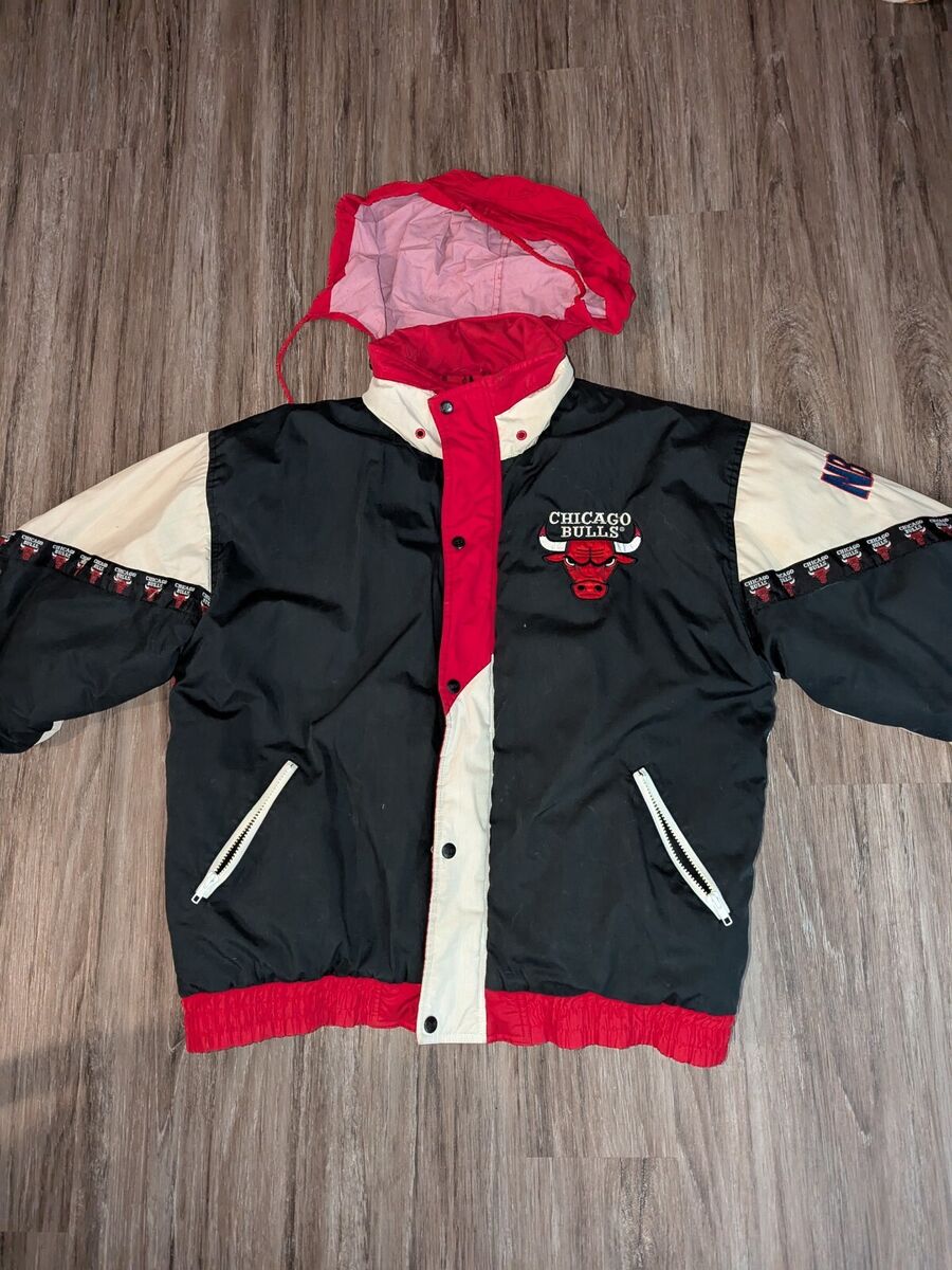 Vintage 90s Chicago Bulls Puffy Adult Lg Jacket Pro Player Vintage 90s Chicago Bulls Puffy Adult Lg Jacket Pro Player