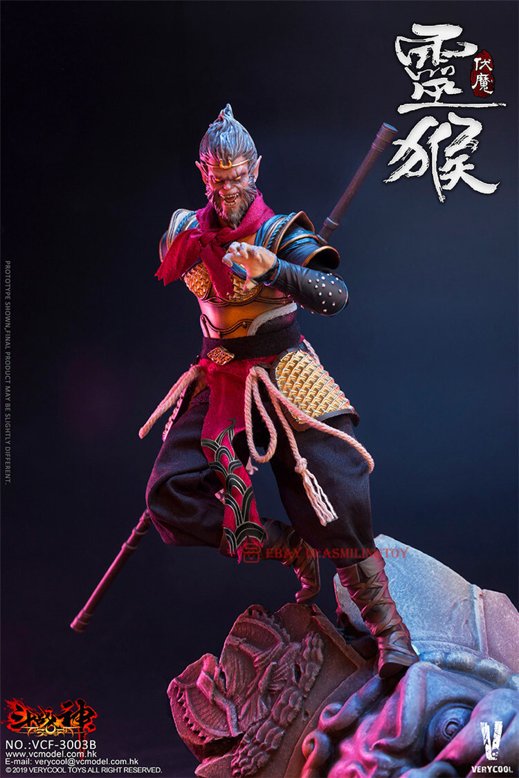 Verycool Toys Wukong Deluxe バージョン VERYCOOL 1/12 VCF-3003 Fighting God Monkey Sun Wukong