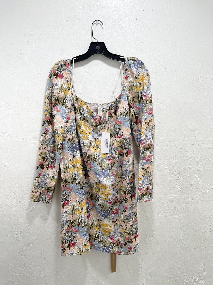 Reformation Kenzi Dress Es Countryside Floral Size 14 | eBay