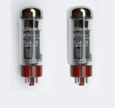 Lot De 2 Tubes à Vide 5654W JAN - Compatibles 6AK5, 6J1, EF95, Pour Amplis Audio Vintage