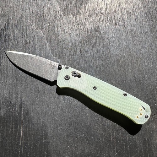 Benchmade Bugout 535 Knives Plus Mod Jade G10 Scales Pocket Knife CPM S30V USA