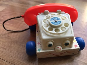 fisher price telefon retro