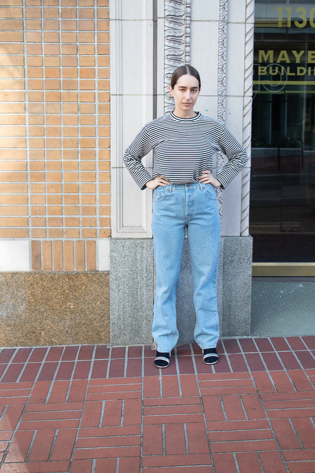 Sultan Wash light blue wash denim baggy jean NEW no6 store eBay