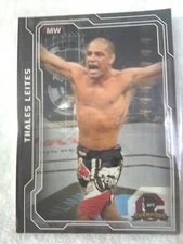 2014 Topps UFC Champions Thales Leites #143. Black Border #009/188.