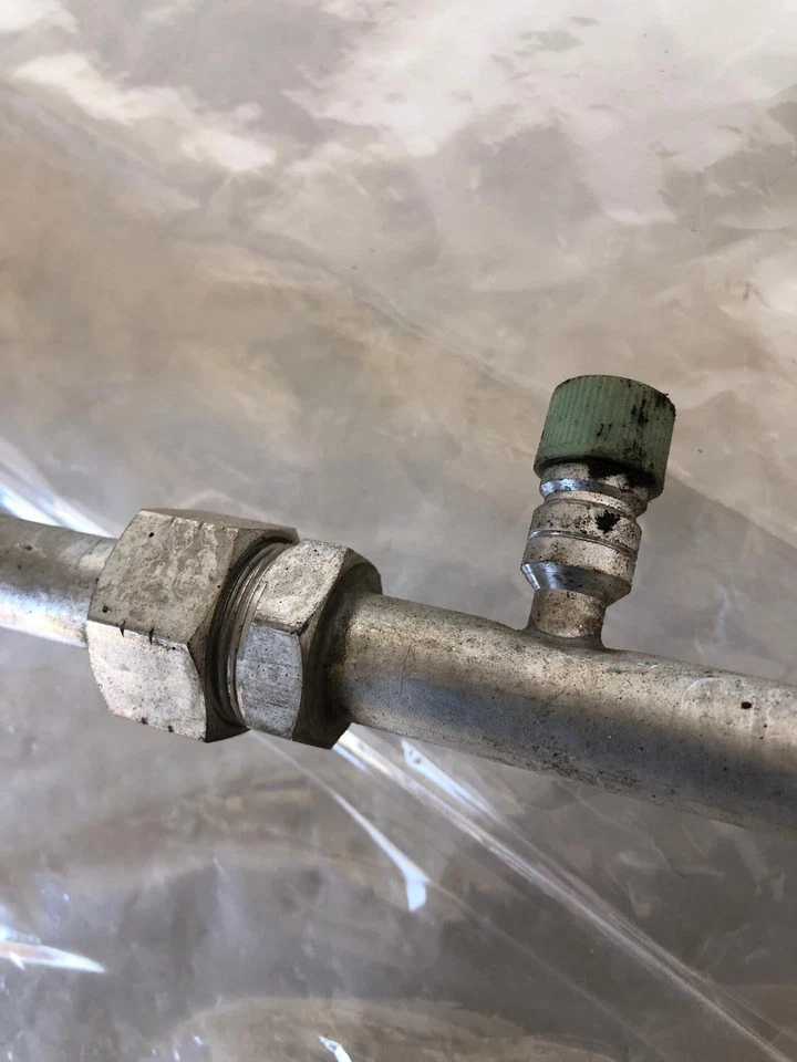 Nissan Máxima 1999 aire acondicionado refrigerante manguera de succión compresor a evaporador Foto 4 de 4