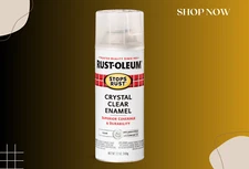 Rust-Oleum Stops Rust Gloss Crystal Clear Spray Paint 12 oz